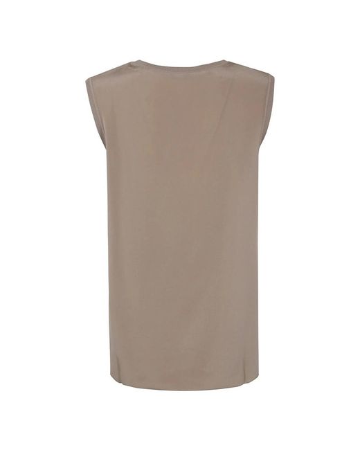 Joseph Brown Sleeveless Tops