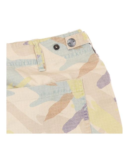 Element Yellow Casual Shorts for men