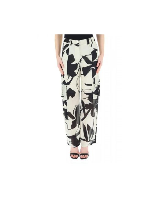 Liu Jo Black Wide Trousers