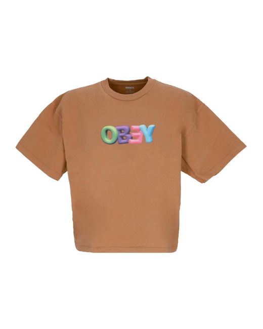Obey Brown T-Shirts