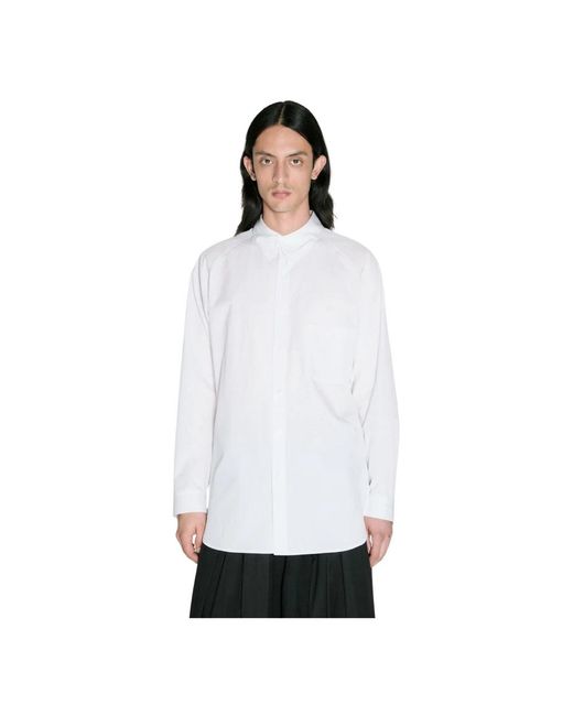 Yohji Yamamoto White Casual Shirts for men