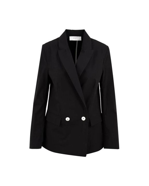 Beatrice B. Jassen ,Zwart ,Zwarte Jassen Voor Vrouwen Model 24Fe 3887 in het Black