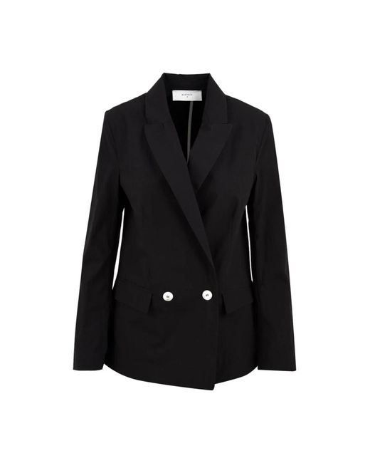 Beatrice B. Jassen ,Zwart ,Zwarte Jassen Voor Vrouwen Model 24Fe 3887 in het Black