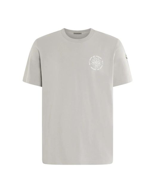 Moncler Gray T-Shirts for men