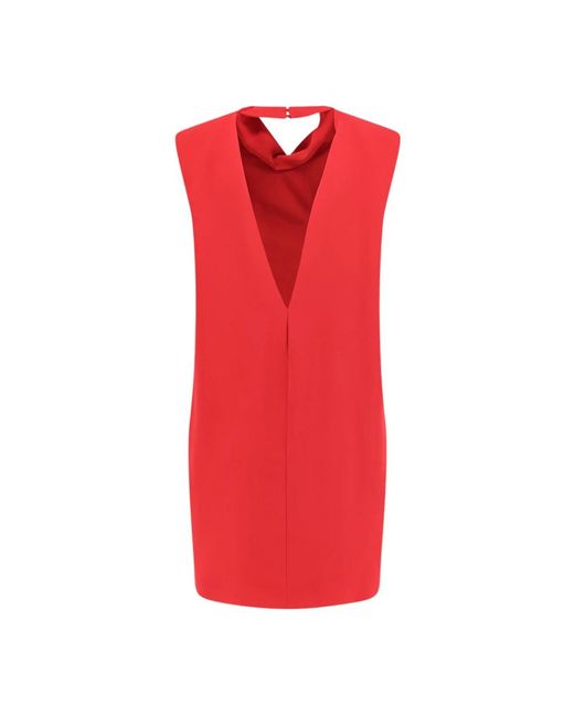 Valentino Red Short Dresses