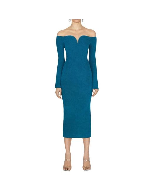 Galvan Midi Dresses in het Blue