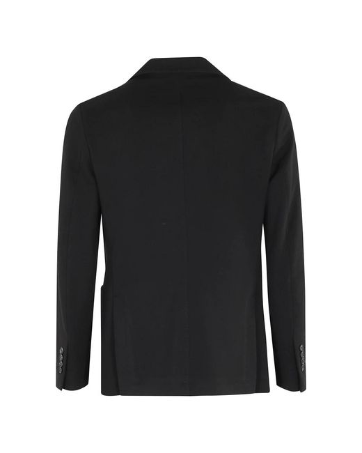 Circolo 1901 Jassen ,Zwart ,Zwarte Sweatshirt Jas Met Knoopsluiting in het Black voor heren
