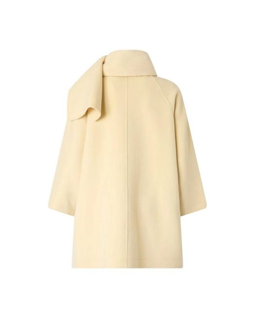 Pinko Natural Single-Breasted Coats