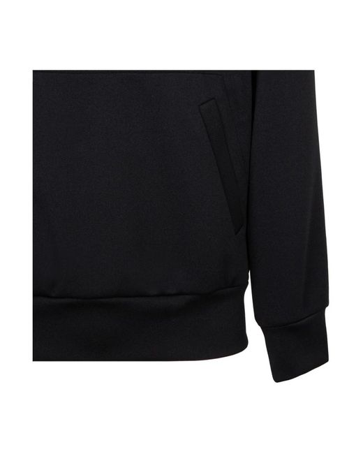 Comme des Garçons Schwarzer pullover-hoodie mit herzdruck in Black für Herren
