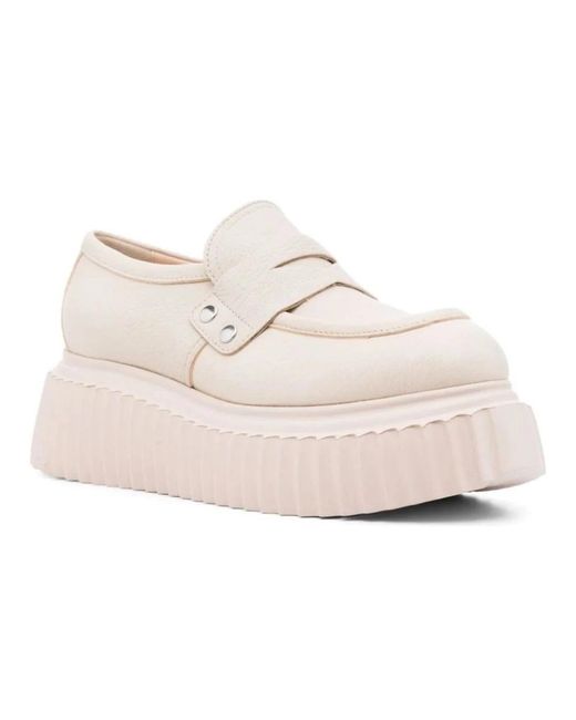 Agl Attilio Giusti Leombruni White Loafers