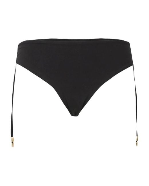 Max Mara Black Bikinis