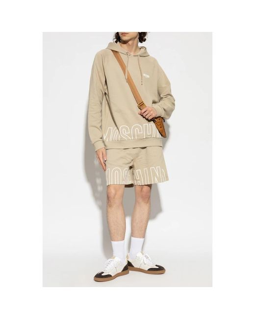 Moschino Natural Casual Shorts for men
