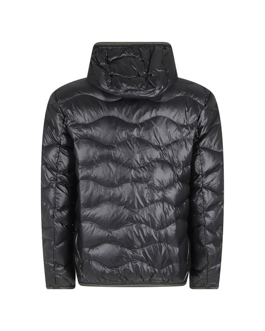 Down Jackets Blauer de hombre de color Black