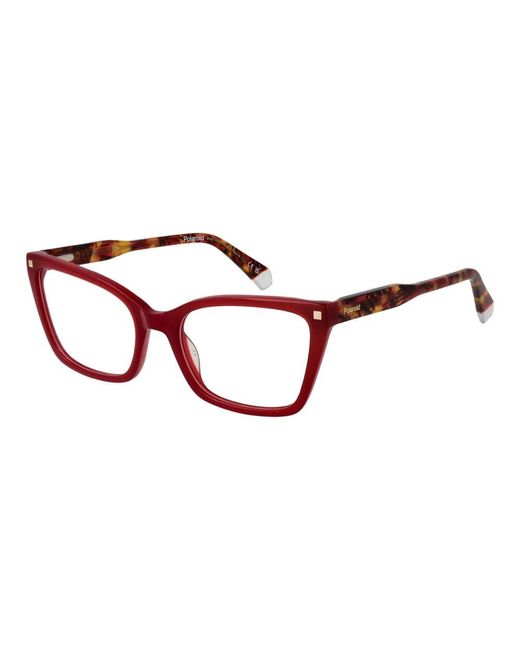 Polaroid Red Glasses