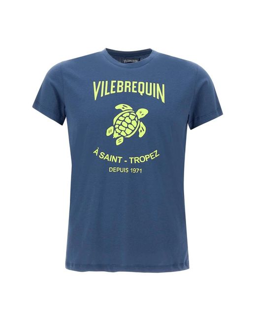 Vilebrequin Blue T-Shirts for men