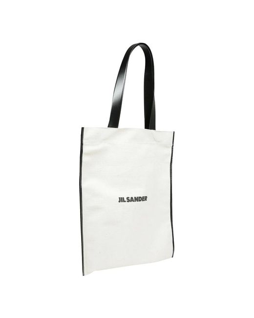Jil Sander White Tote Bags for men