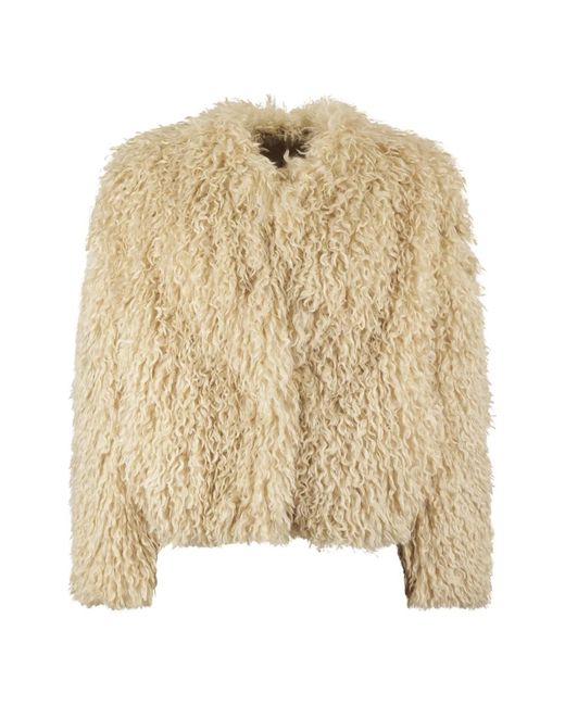 Tagliatore Natural Faux Fur & Shearling Jackets