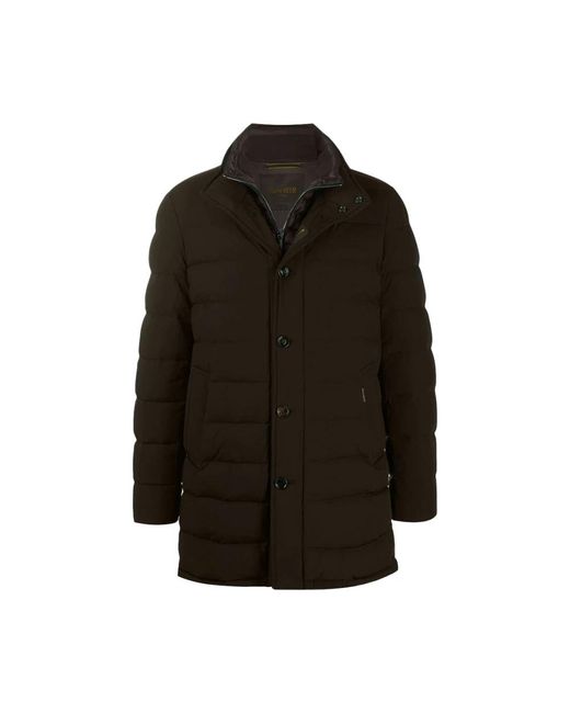 Moorer Black Down Jackets for men