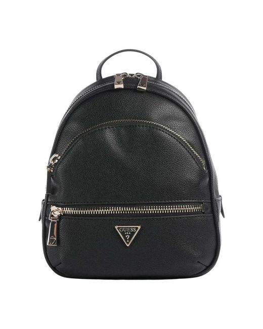 Guess Black Backpacks