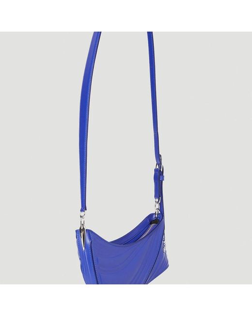 Mugler Blue Shoulder Bags