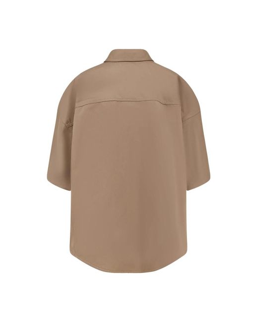 Brunello Cucinelli Brown Shirts