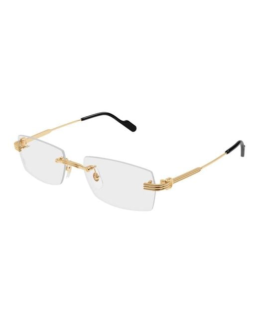 Cartier Metallic Glasses for men