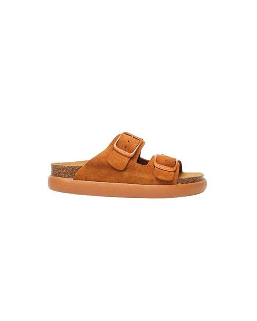 Scholl Brown Sliders