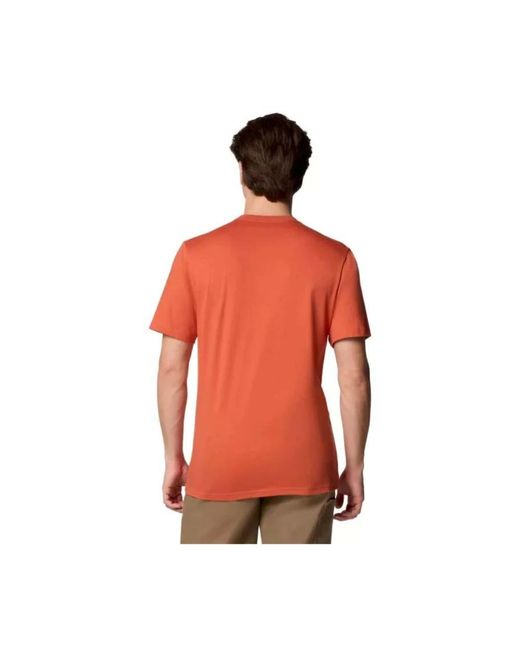 Columbia Csc Basic Logo Tee in het Orange voor heren