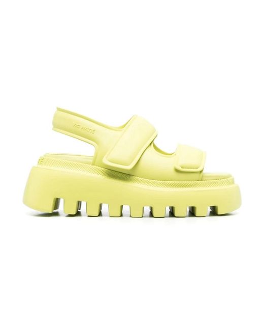 Vic Matié Yellow Flat Sandals