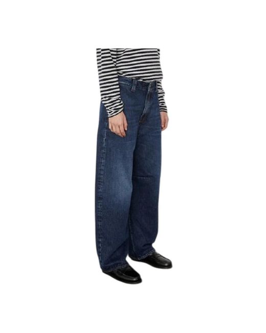 People Blue Loose-Fit Jeans