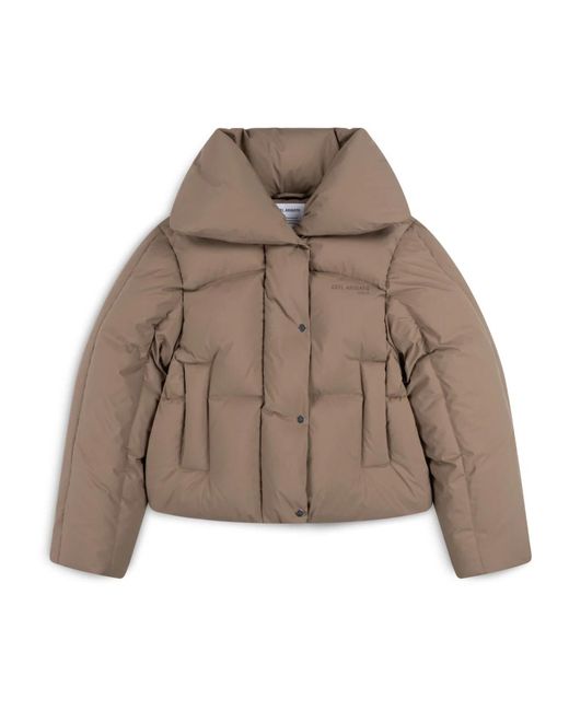 Axel Arigato Jassen ,Bruin ,Mist Puffer Jacket in het Brown