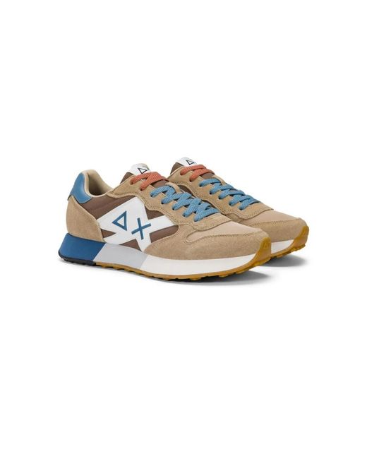 Sun 68 Blue Sneakers for men