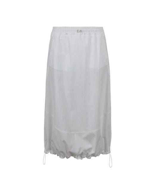 Laminar Gray Midi Skirts