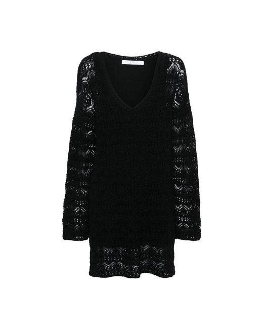 IRO Black Knitted Dresses