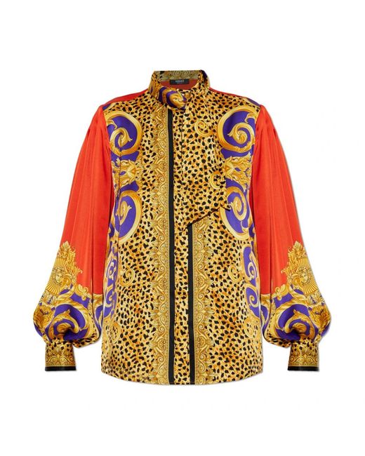 Blouses Versace en coloris Multicolor