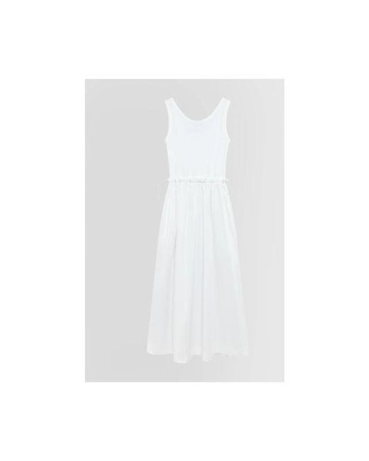 Midi Dresses Alpha Studio de color White
