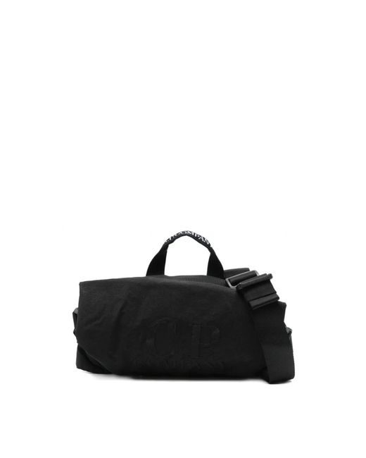 C P Company Black Weekend Bags for men