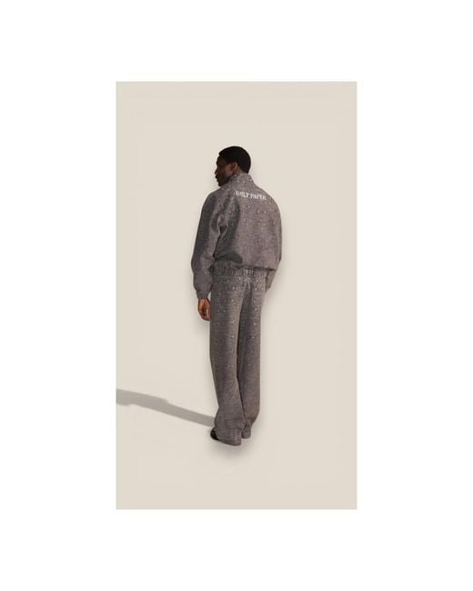Zip-Throughs Daily Paper de hombre de color Gray