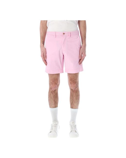 Ralph Lauren Kurze Hose in Pink für Herren | Lyst DE