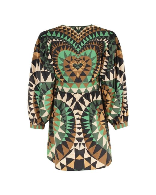 Farm Rio Green Short Dresses