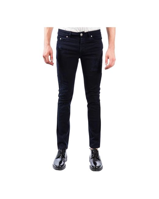 Alessandro Dell'acqua Blue Slim-Fit Jeans for men