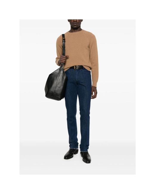 Tom Ford Brown Cashmere Knitwear for men