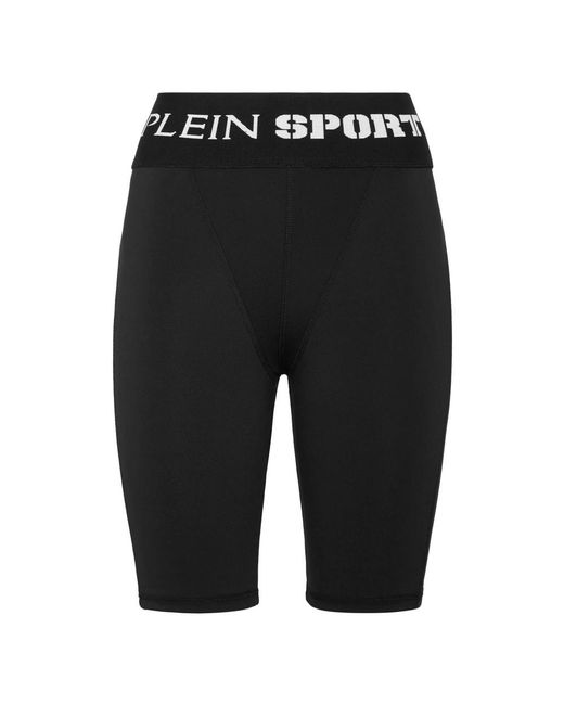 Philipp Plein Jogging Push Up Leggings Basic in het Black