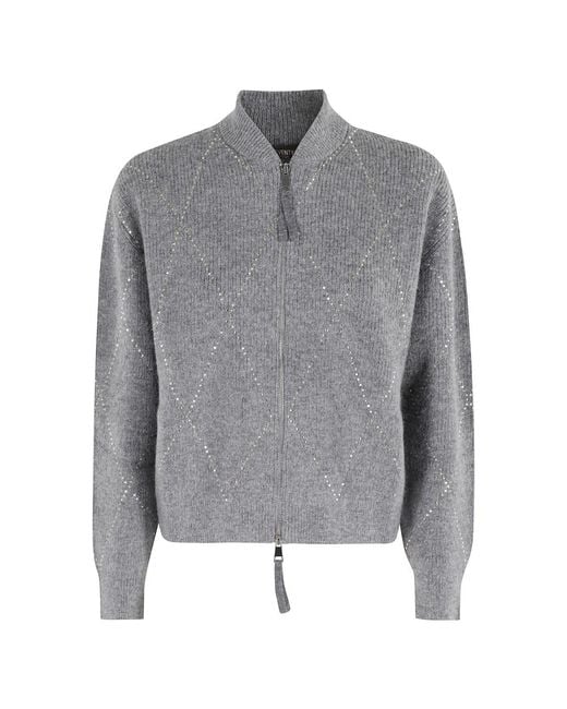 Cardigans Seventy de color Gray