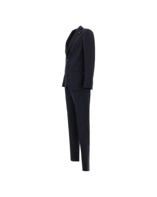 Tagliatore Blue Single Breasted Suits for men