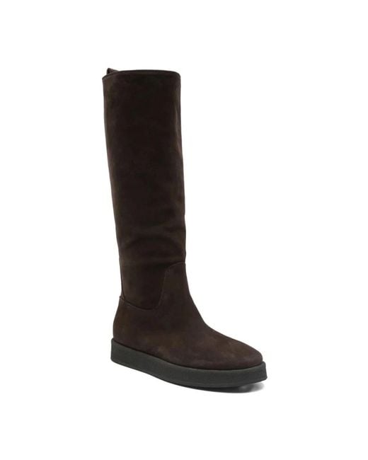 Premiata Brown High Boots