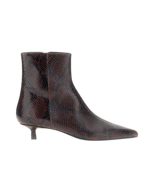 Aeyde Brown Heeled Boots