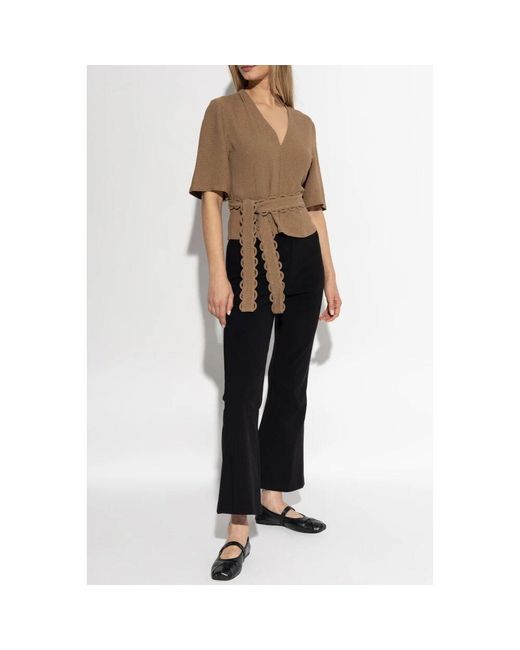 Blouses di By Malene Birger in Brown