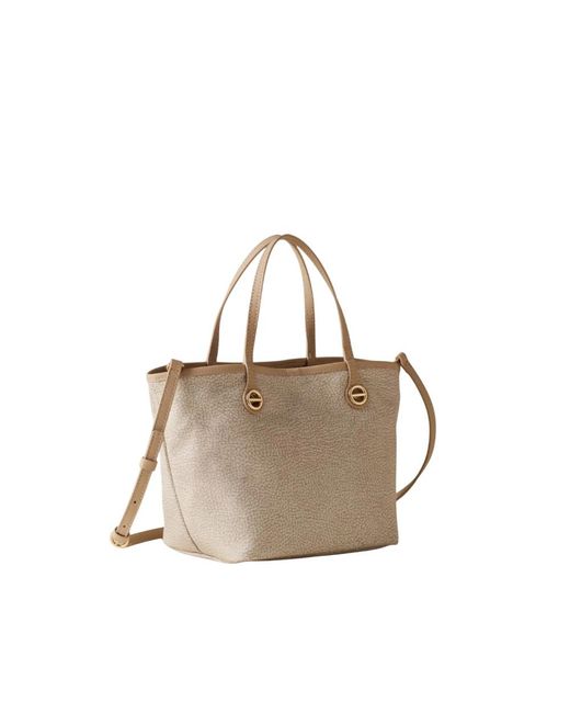 Borbonese Flight Handbag in het Gray