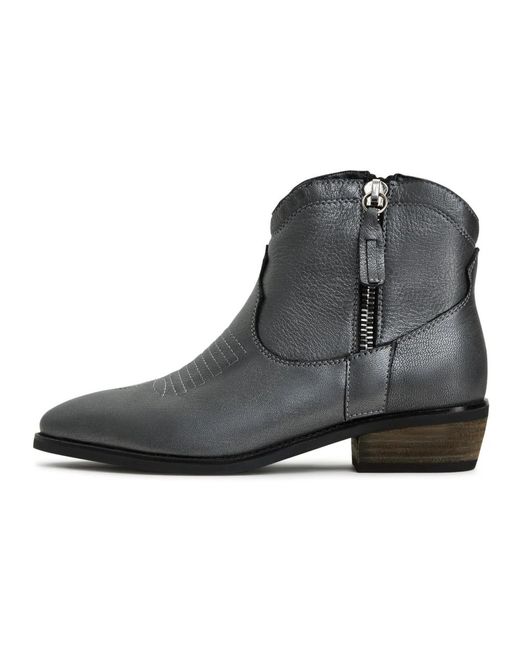 Cowboy Boots di CESARE GASPARI in Black